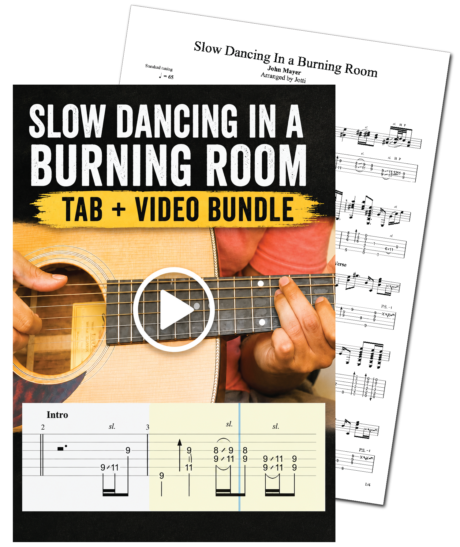 Slow Dancing In A Burning Room Guitar Tabs